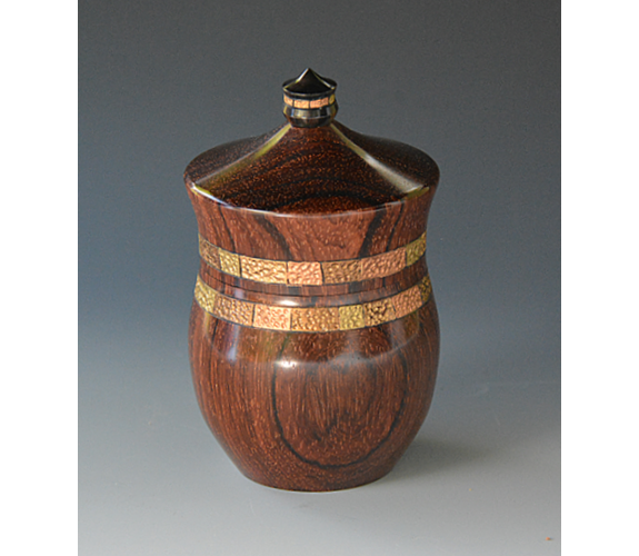 "Cocobolo Gilded Box" - Richard Dlugo